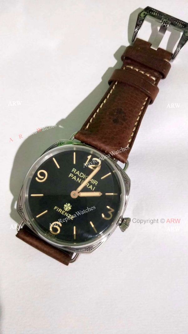 New Replica Panerai Radiomir Firenze PAM00672 Watch Brown Leather Band New Replica Panerai Radiomir Firenze PAM00672 Watch Brown Leather Band