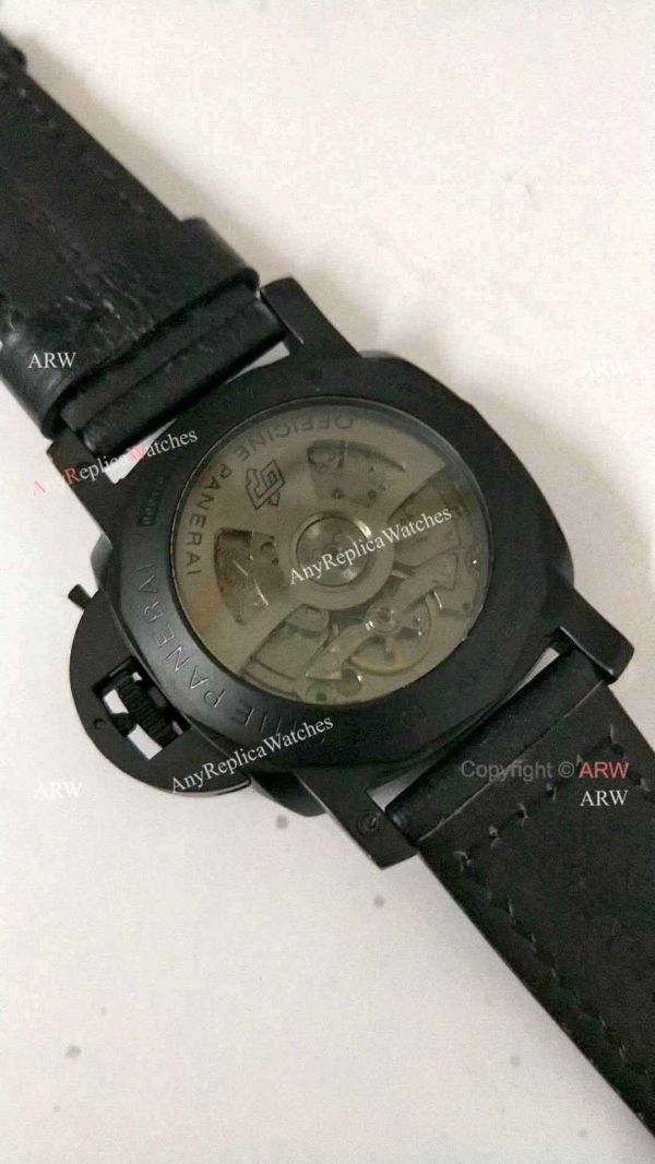 Fake Panerai Luminor 10 Days GMT Watch PAM335 Black Case Orange Markers Fake Panerai Luminor 10 Days GMT Watch PAM335 Black Case Orange Markers