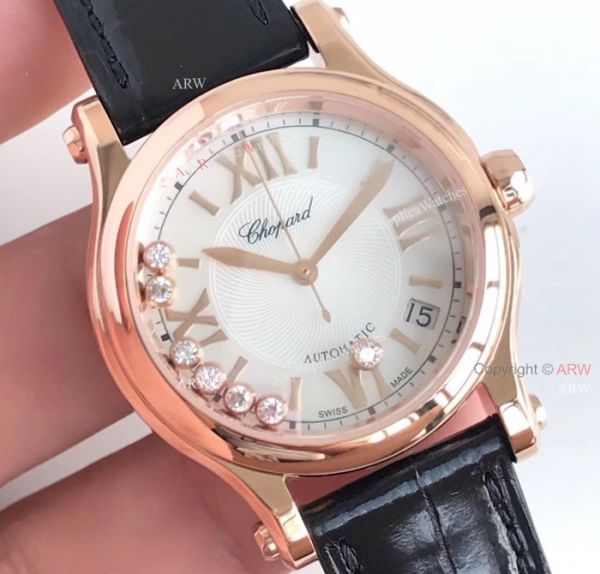 YF Factory Upgraded Replica Chopard Happy Sport Diamond Watch For Sale YF Factory Upgraded Replica Chopard Happy Sport Diamond Watch For Sale