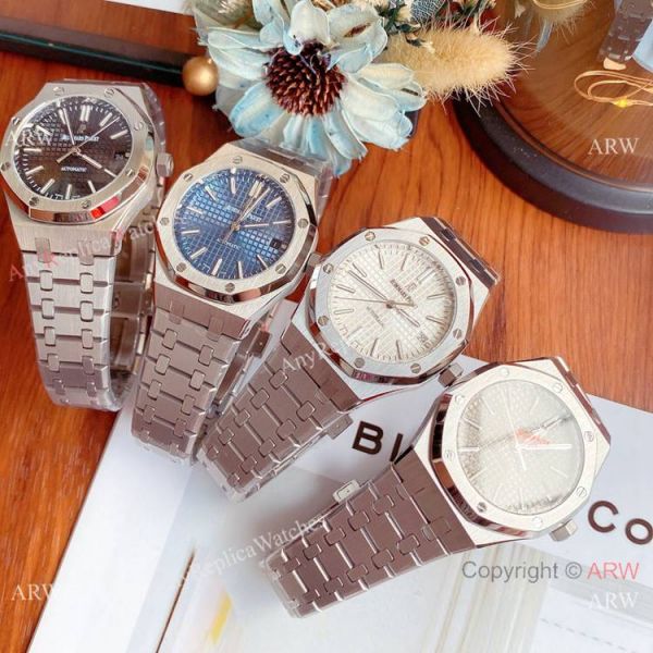 Copy Audemars Piguet Royal Oak SS Blue Dial Watches 37mm Women Copy Audemars Piguet Royal Oak SS Blue Dial Watches 37mm Women