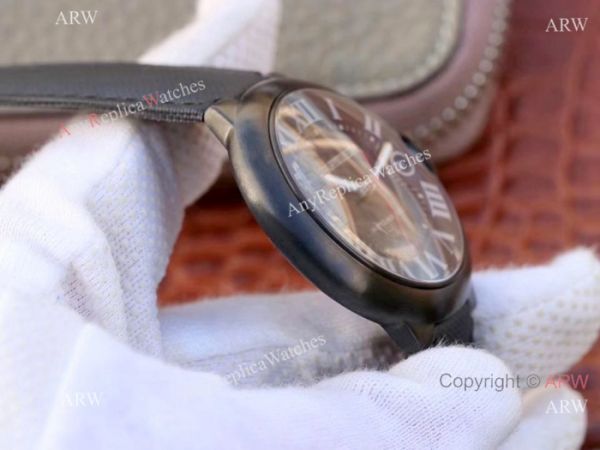 Swiss Copy Cartier Ballon Bleu De 1847MC Black PVD Watch Mens Swiss Copy Cartier Ballon Bleu De 1847MC Black PVD Watch Mens