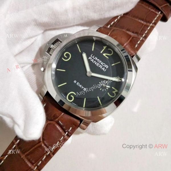 Copy Panerai PAM 368 Luminor 8 Days Black dial Watch Officine Panerai AAA watch Copy Panerai PAM 368 Luminor 8 Days Black dial Watch Officine Panerai AAA watch