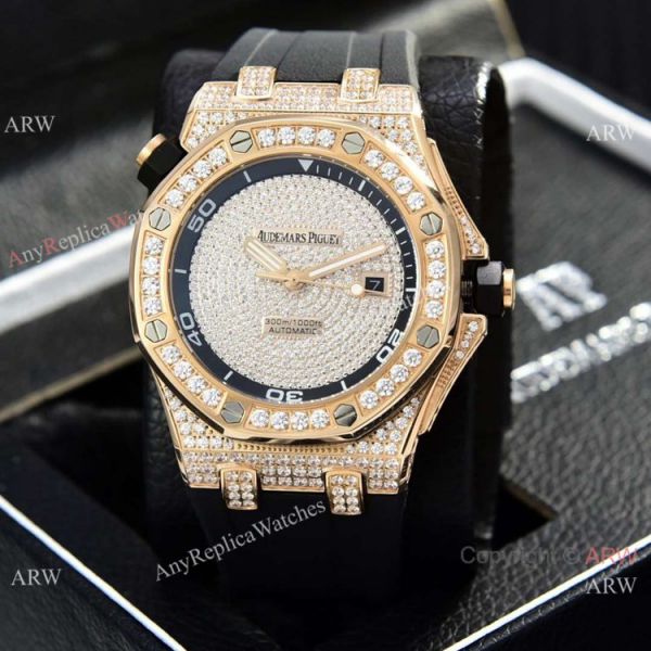 Copy Audemars Piguet Royal Oak Offshore Diver Diamond Watch Stainless Steel Copy Audemars Piguet Royal Oak Offshore Diver Diamond Watch Stainless Steel