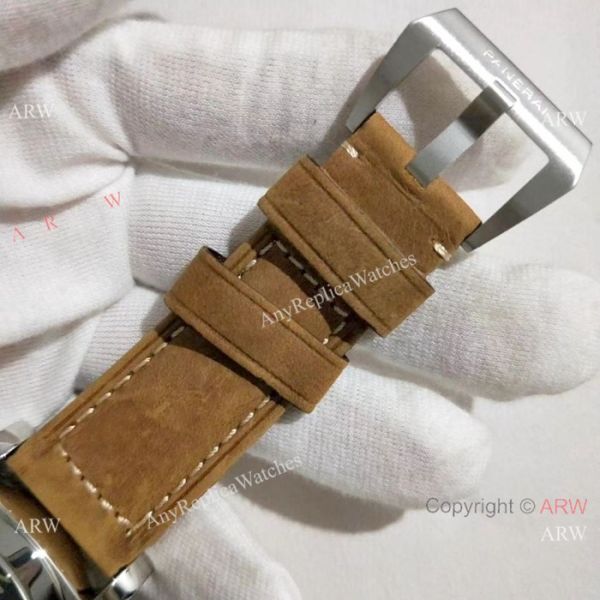 New Copy Panerai Luminor GMT Power Reserve Watch Brown Leather Strap New Copy Panerai Luminor GMT Power Reserve Watch Brown Leather Strap