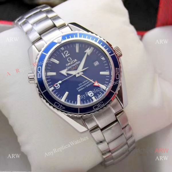 Copy Omega Seamaster Planet Ocean GMT 45mm Watches Orange Bezel Copy Omega Seamaster Planet Ocean GMT 45mm Watches Orange Bezel
