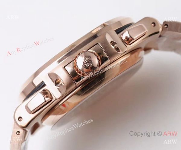 Swiss Replica Patek Philippe Nautilus 7750 Two Tone Rose Gold Watches Swiss Replica Patek Philippe Nautilus 7750 Two Tone Rose Gold Watches