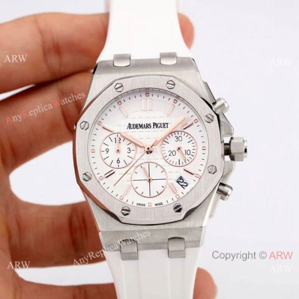 Audemars Piguet Replica Royal Oak Offshore Ladies Watch SS White Dial Audemars Piguet Replica Royal Oak Offshore Ladies Watch SS White Dial