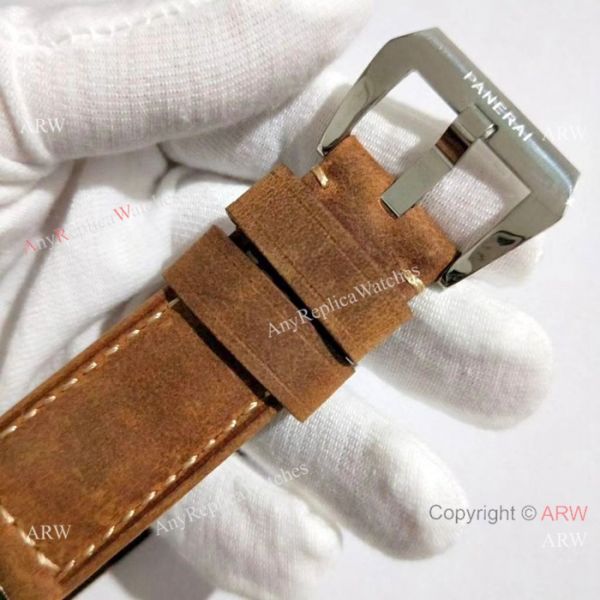 Luminor Marina Panerai White Dial Brown Leather Strap Watch Pam1499 Luminor Marina Panerai White Dial Brown Leather Strap Watch Pam1499
