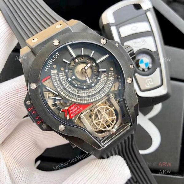 Swiss Grade Hublot MP-09 Tourbillon Bi-Axis Watch -2019 Replica Swiss Grade Hublot MP-09 Tourbillon Bi-Axis Watch -2019 Replica