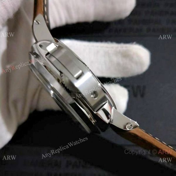 New Copy Panerai LUMINOR MARINA SS Brown Leather Strap Watch PAM422 New Copy Panerai LUMINOR MARINA SS Brown Leather Strap Watch PAM422