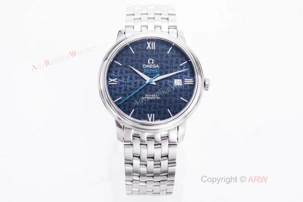 2019 Copy Omega De Ville Prestige Orbis Stainless Steel Blue Dial Swiss 2892 Watch 2019 Copy Omega De Ville Prestige Orbis Stainless Steel Blue Dial Swiss 2892 Watch