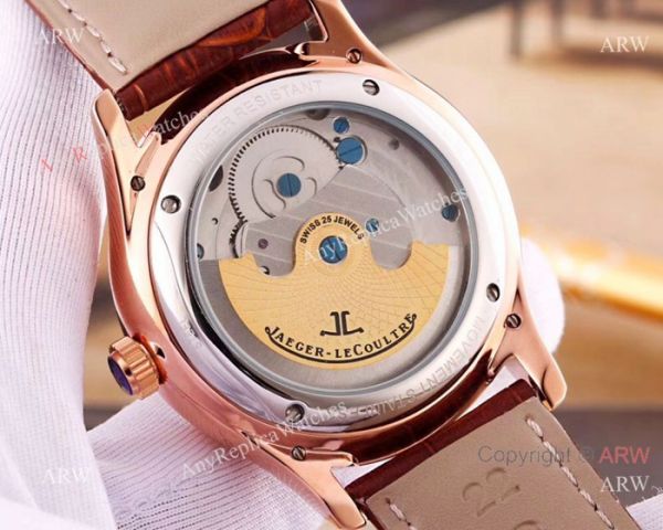 High Quality Jaeger-LeCoultre Flying Tourbillon Watch Rose Gold White Dial High Quality Jaeger-LeCoultre Flying Tourbillon Watch Rose Gold White Dial