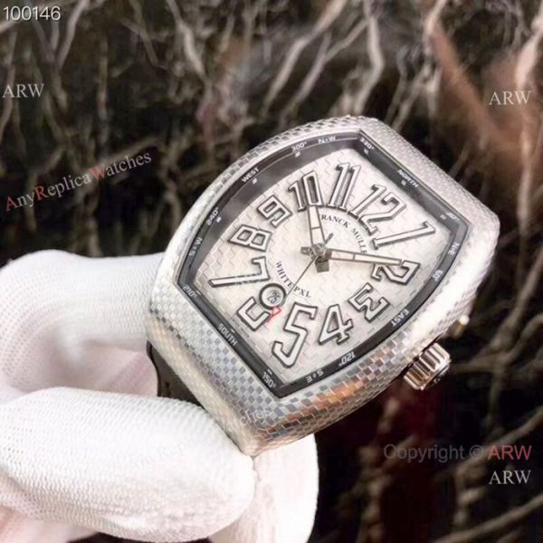 Swiss Quality Copy Franck Muller V45 SC DT Watch Stainless Steel Gray Dial Swiss Quality Copy Franck Muller V45 SC DT Watch Stainless Steel Gray Dial
