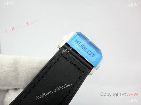 Swiss Grade Hublot Big Bang Sang Bleu Stainless Steel Watch 2019 Replica Swiss Grade Hublot Big Bang Sang Bleu Stainless Steel Watch 2019 Replica