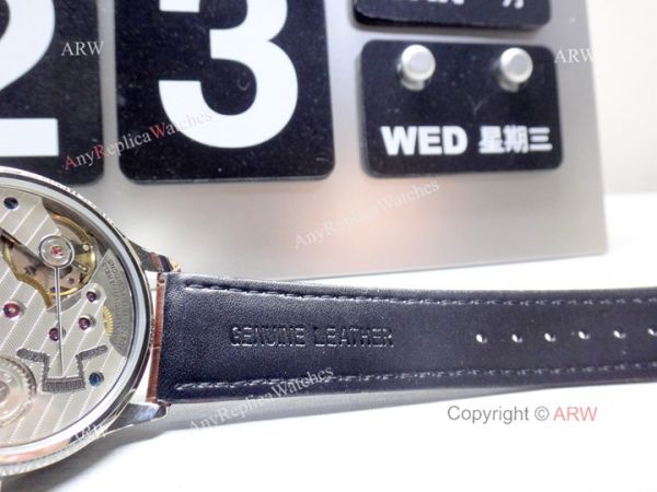 IWC Portuguese 8 Days Watch Replica SS Brown Leather Strap IWC Portuguese 8 Days Watch Replica SS Brown Leather Strap