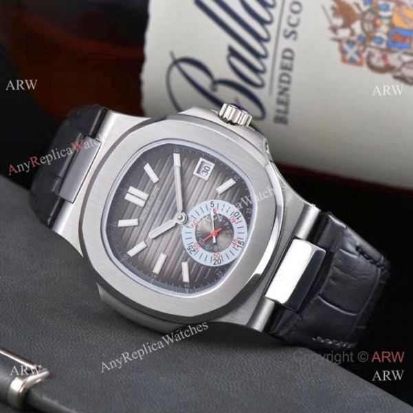 Copy Patek Philippe Nautilus White Face Travel Time Automatic Watches Copy Patek Philippe Nautilus White Face Travel Time Automatic Watches