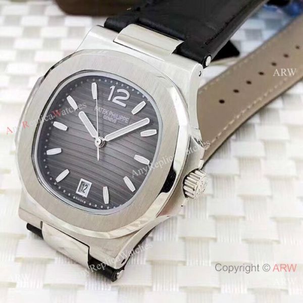 Copy Patek Philippe Automatic Nautilus Wristwatch SS Gray Dial Copy Patek Philippe Automatic Nautilus Wristwatch SS Gray Dial