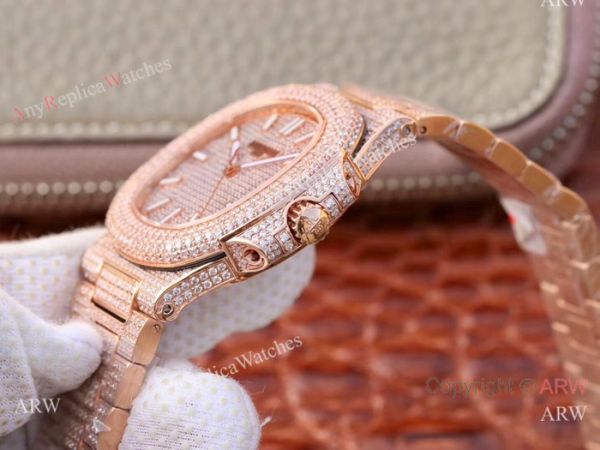 Copy Patek Philippe Nautilus Jumbo 5719 Watch Patek Philippe Iced Out watch Copy Patek Philippe Nautilus Jumbo 5719 Watch Patek Philippe Iced Out watch