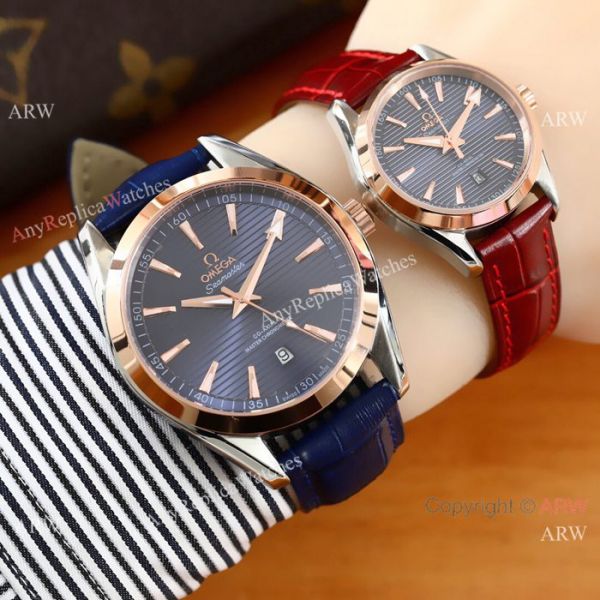 Copy Omega Seamaster Aqua Terra Co-Axial Lovers Watch Swiss Quality Copy Omega Seamaster Aqua Terra Co-Axial Lovers Watch Swiss Quality