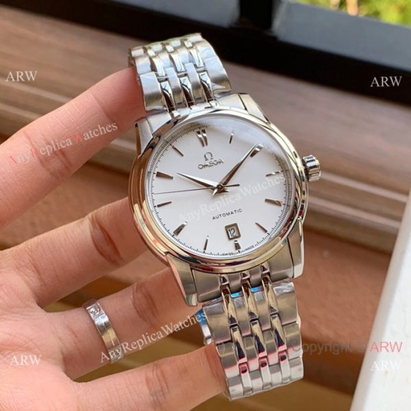 Omega Swiss 8500 Replica Watches Stainless Steel White Face Omega Swiss 8500 Replica Watches Stainless Steel White Face