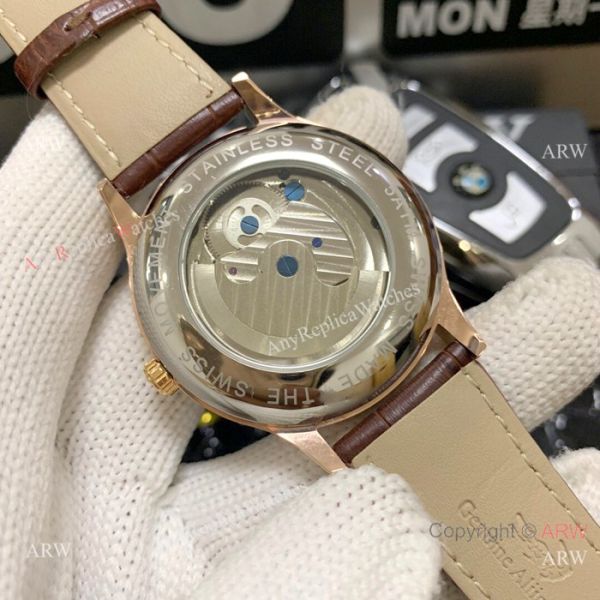 New Replica Omega Complications Moon Phase SS Black Dial Watches 42mm New Replica Omega Complications Moon Phase SS Black Dial Watches 42mm