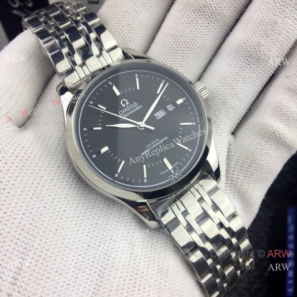 Omega Seamaster day date Watches Two Tone White Dial Omega Seamaster day date Watches Two Tone White Dial