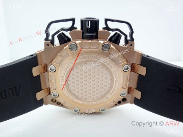 Replica Audemar Piguet Survivor Chronograph Watch Rose Gold Case Replica Audemar Piguet Survivor Chronograph Watch Rose Gold Case