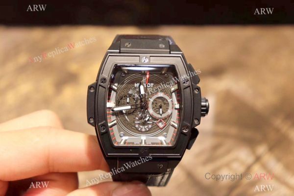 Hublot MP-06 Senna Limited Edition Chronograph watch Replica Black Case Hublot MP-06 Senna Limited Edition Chronograph watch Replica Black Case