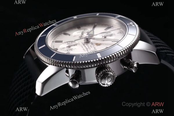 Swiss Breitling Superocean Heritage Asia 7750 Watch Blue Ceramic bezel Swiss Breitling Superocean Heritage Asia 7750 Watch Blue Ceramic bezel