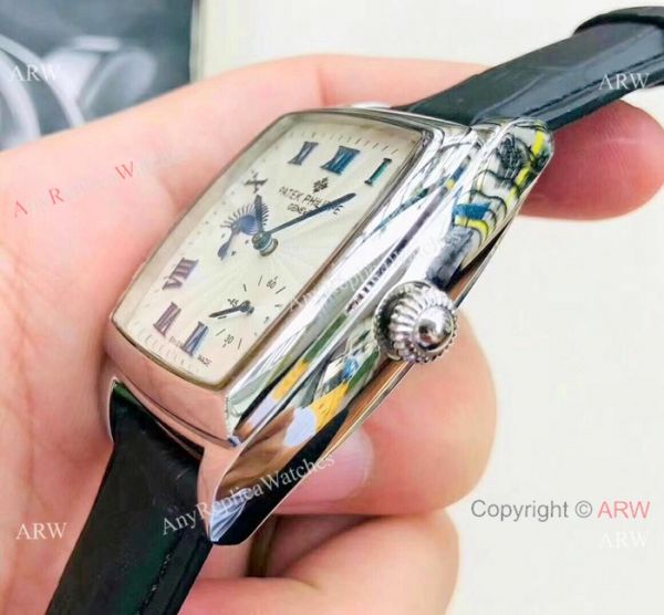 Fake Patek Philippe grand complications 40mm Watch Rose Gold Black Face Fake Patek Philippe grand complications 40mm Watch Rose Gold Black Face