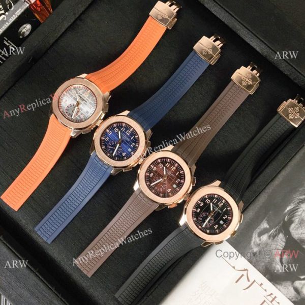 Japan Grade Patek Philippe Aquanaut Replica watch Rose Gold Brown Chronograph Dial Japan Grade Patek Philippe Aquanaut Replica watch Rose Gold Brown Chronograph Dial