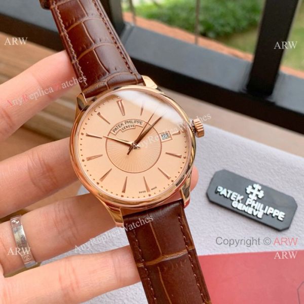 Clone Patek Philippe Calatrava 41mm Wristwatch SS White Face Clone Patek Philippe Calatrava 41mm Wristwatch SS White Face