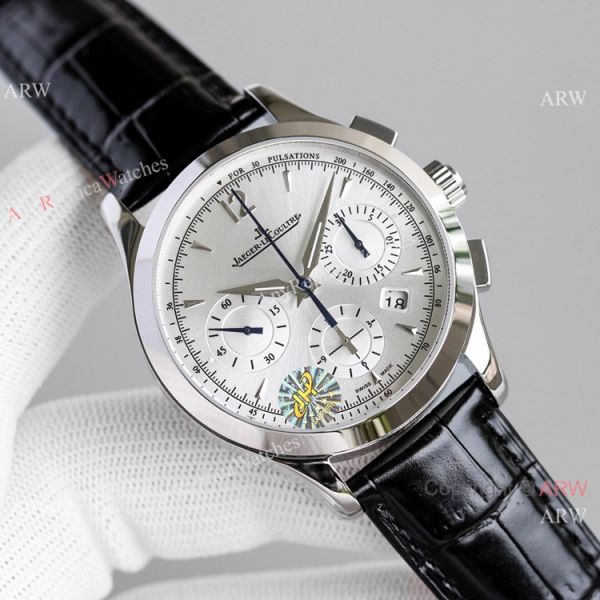 Swiss Copy Jaeger-LeCoultre Master Chronograph Watch Silver Dial 2020 New Swiss Copy Jaeger-LeCoultre Master Chronograph Watch Silver Dial 2020 New