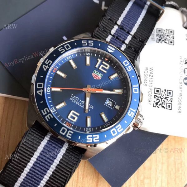 Copy TAG Heuer Formula 1 Swiss Quartz Watch Blue Dial Nylon Strap Copy TAG Heuer Formula 1 Swiss Quartz Watch Blue Dial Nylon Strap