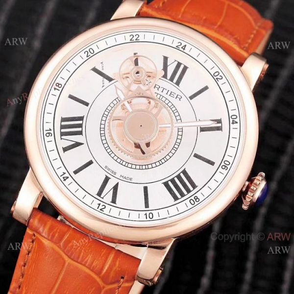 Rotonde de Cartier Astrotourbillon watch 2019 New Replica Rotonde de Cartier Astrotourbillon watch 2019 New Replica