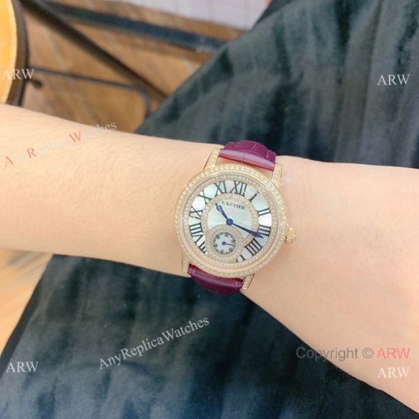 Cartier fashion watches for Women Gold Diamond Case Cartier fashion watches for Women Gold Diamond Case