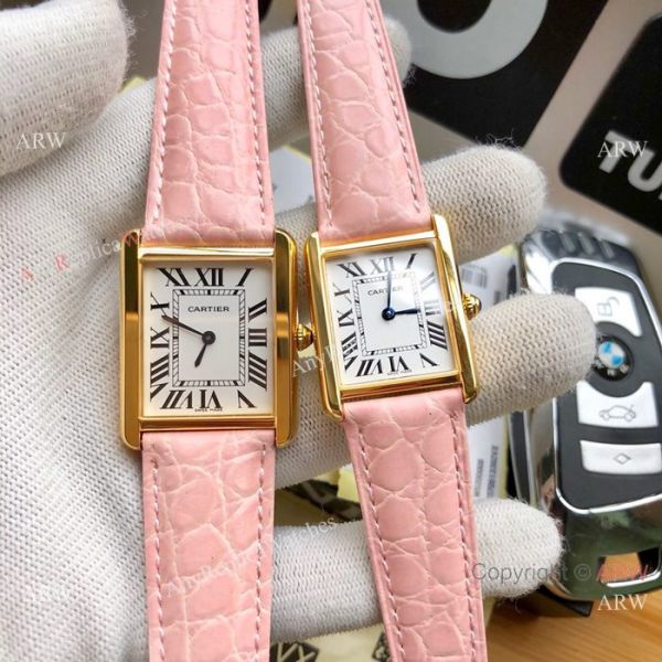 Replica Cartier Tank Solo Rose Gold Watch 2019 New Replica Cartier Tank Solo Rose Gold Watch 2019 New