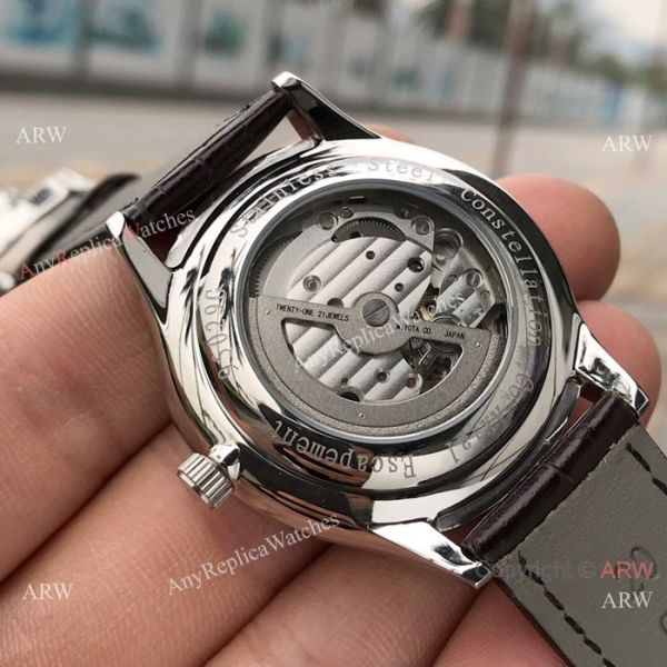 Copy Jaeger LeCoultre Master Swiss 8217 Watch SS Gray Rhodium Dial Copy Jaeger LeCoultre Master Swiss 8217 Watch SS Gray Rhodium Dial