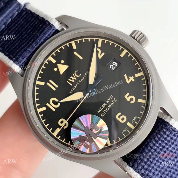 M+ Factory Swiss IWC Mark XVIII Replica Watch Titanium 40mm M+ Factory Swiss IWC Mark XVIII Replica Watch Titanium 40mm