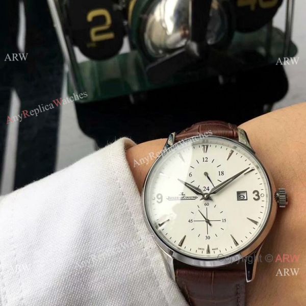 Best Quality Jaeger-LeCoultre Master 2-Tone Rose Gold White Dial Watch 42mm Best Quality Jaeger-LeCoultre Master 2-Tone Rose Gold White Dial Watch 42mm