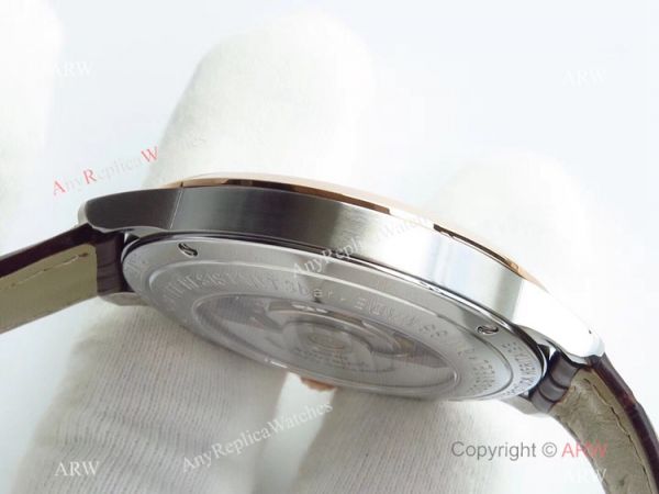 Montblanc AAA Watches Heritage Spirit 2824 Rose Gold Silver Dial Watch Montblanc AAA Watches Heritage Spirit 2824 Rose Gold Silver Dial Watch
