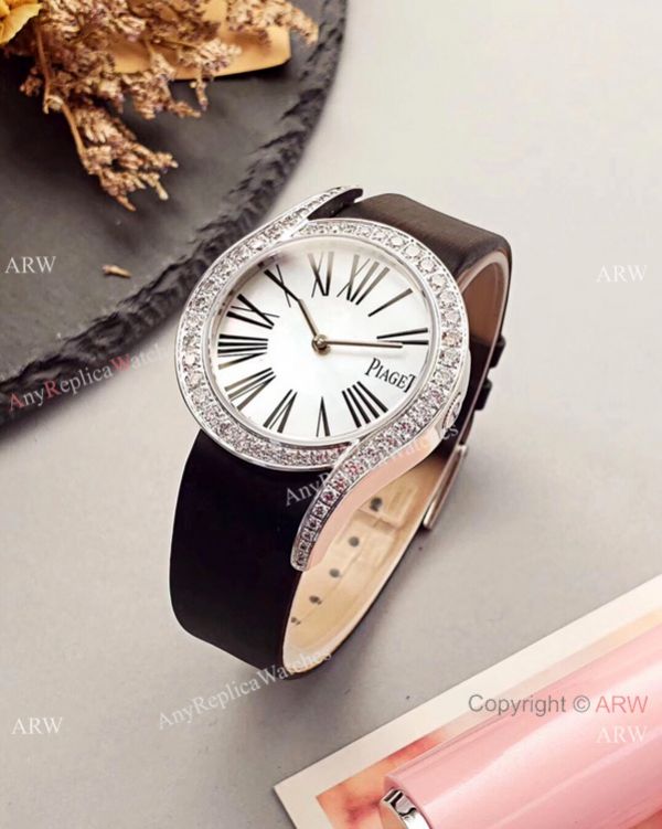 Replica Piaget Limelight Gala SS Green Dial Ladies Watch Quartz Movement Replica Piaget Limelight Gala SS Green Dial Ladies Watch Quartz Movement