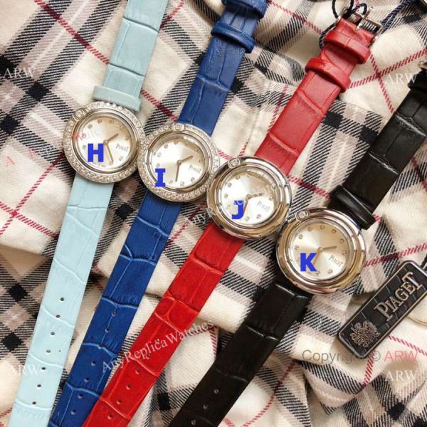 Copy Piaget Ladies Watches Silver Diamond Case Silver Face Copy Piaget Ladies Watches Silver Diamond Case Silver Face