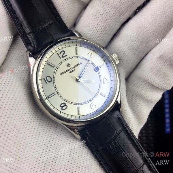 Copy Vacheron Constantin Geneve Stainless Steel Black Watch Low Price Copy Vacheron Constantin Geneve Stainless Steel Black Watch Low Price