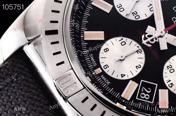 BaselWorld Breitling Chronomat Aermacchi SS Black Dial Watch GF Factory BaselWorld Breitling Chronomat Aermacchi SS Black Dial Watch GF Factory