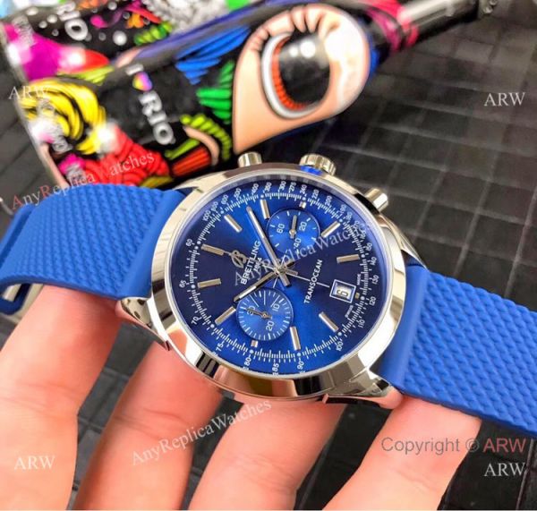 Clone Breitling Transocean Chronograph Watch Stainless Steel White Face 45mm Clone Breitling Transocean Chronograph Watch Stainless Steel White Face 45mm