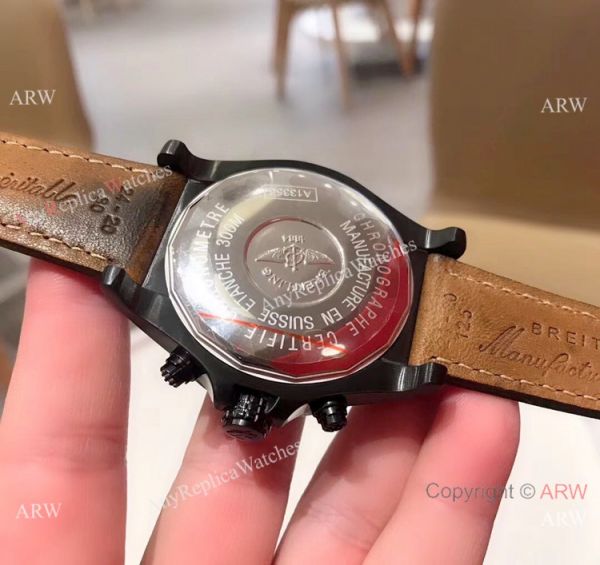 New Copy Breitling Super Avenger II 43mm Watch Black Steel New Copy Breitling Super Avenger II 43mm Watch Black Steel