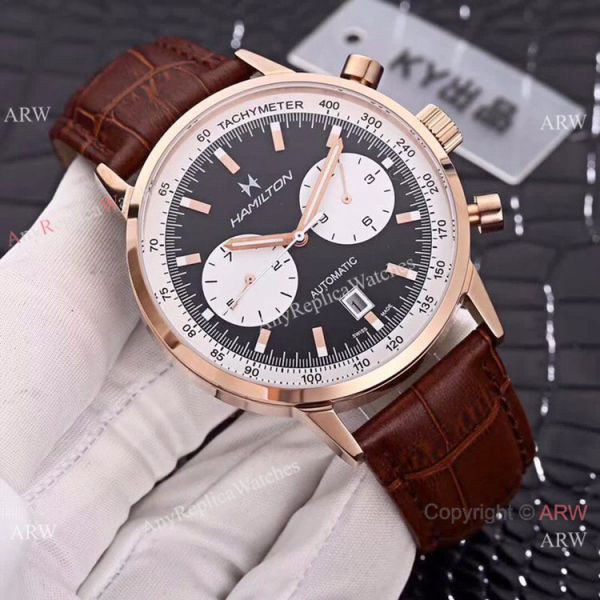 High Quality Copy Hamilton Grand Complications Men Watch SS Black Dial High Quality Copy Hamilton Grand Complications Men Watch SS Black Dial