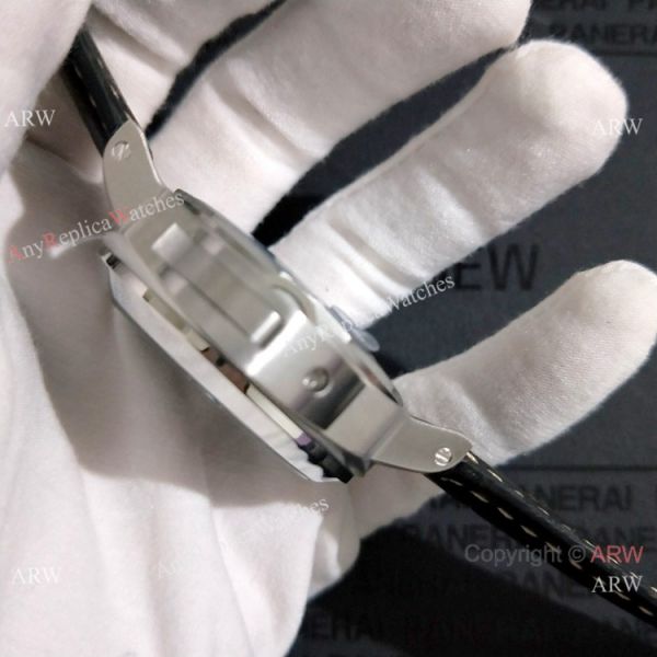 Best Replica Panerai Luminor Marina SS Black Dial Watch 40mm Women Best Replica Panerai Luminor Marina SS Black Dial Watch 40mm Women
