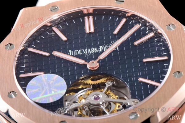 JF Replica Audemars Piguet Royal Oak 26510 Watch Rose Gold Blue Face 41mm JF Replica Audemars Piguet Royal Oak 26510 Watch Rose Gold Blue Face 41mm